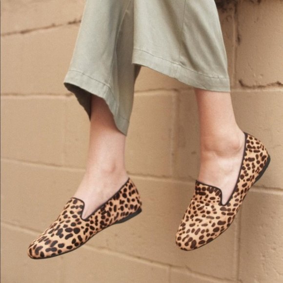 Birdies Shoes - NWOB Birdies Cheetah Calf Hair Shearling Flats 11